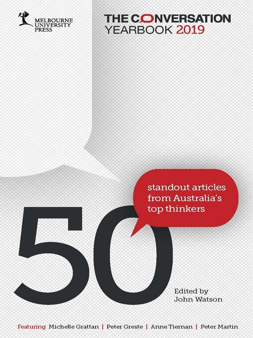 Title details for The Conversation Yearbook 2019 by John Watson - Available